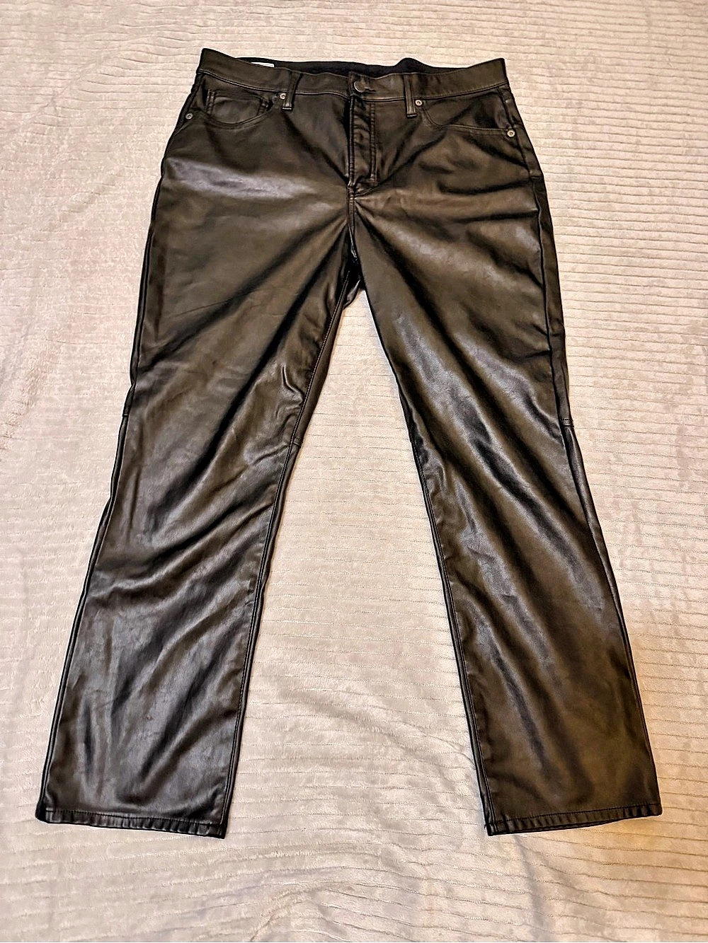 GAP Vintage Slim High Rise Black Pants Waist 32